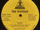 THE ANSWER UR SECRET DREAMS RECORDS BOOGIE SYNTH FUNK DISCO SWING BEAT 80s GO GO