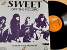SWEET-OFF THE RECORD- LP Mexico Promo Radio Unique Cover PS-RCA