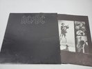 Vintage 1980 AC/DC Back In Black Record LP Vinyl Album Embossed Sleeve w/ Inner