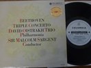 DAVID OISTRAKH TRIO  SARGENT / BEETHOVEN triple concerto / COLUMBIA SBO 2753 B/S