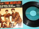 RARE HTF 45 RECORD WITH CARDBOARD SLEEVE FOUR BY THE BEATLES EAP 1-2121 CAPITOL