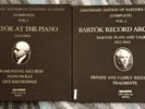 BARTOK Centenary Edition At The Piano Record Archive Talk/Play Vol 1&2 1912-1945