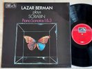 LAZAR BERMAN Piano Sonatas 1-3 SCRIABIN 1977 UK ED1 HMV STEREO ASD 3396 MINT