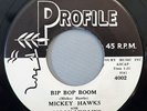 HEAR IT 50's Rocker 45 rpm record Mickey Hawks 