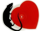 EX Ratt You're In Love Shaped vinyl PICTURE DISC AC/DC Motley Crue Bon Jovi 1985