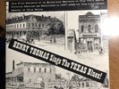 HENRY THOMAS Lp Sings The Texas Blues 1920’s Vinyl Record Rural Country Blues TX