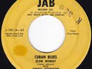 CA Hard Mambo R&B Blues ELSIE WHEAT w/JIMMY JOHNSON Cuban Blues 45 Jab HEAR