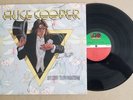 Signed  Alice Cooper Welcome to my nightmare LP Autographed EX Vinyl