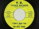 Garage 45 - Real Thing - I Don't Need You - Vance - mp3 - obscure
