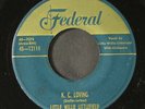 LITTLE WILLIE LITTLEFIELD: k.c. loving / pleading at midnight FEDERAL 7
