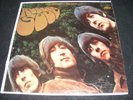 Clean RUBBER SOUL Stereo Banner LP BEATLES 1965 Original Rainbow Label CAPITOL