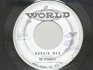Pennants “Don’t go/Workin man” on World 102 45 rpm Rare