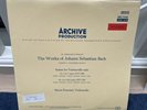 Rare Archiv Red Stereo 1st Pressing Bach/Fournier 'Cello Suites 3 & 4' NM/NM+