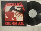 Metallica - Kill Em All - VG/VG 1983 Thrash Metal Rock Megaforce MRI-069 1ST