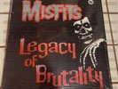Misfits Legacy Of Brutality Red Translucent Vinyl Record LP USA 1986 LE500