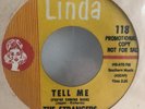 RARE PROMO The STRANGERS Tell Me STONES CVR 60's Garage PSYCH FUZZ Rock NOS 45