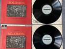 RARE SAX 2499-2500 Handel Solomon Beecham 1st UK B/S Stereo 2LP NM/NM
