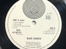 BLACK SABBATH S/T NEAR MINT DEBUT 1ST GENUINE PRESS 1970 UK Vertigo VO 6