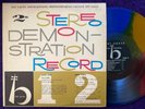 BEL CANTO   STEREO DEMONSTRATION RECORD LP '59 Multi COLOR 1st EX/NM
