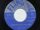R&B Soul 45 - Mary B - Something For You, Baby - Fling - VG+ mp3