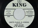 R&B Soul Xmas 45 - Hank Ballard - Santa Claus Is Coming - King - VG++ mp3
