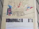 THOMPSON TWINS * VERY RARE ORIGINAL INTO THE GAP ROUGH ARTWORK BY ANDIE AIRFIX*