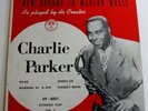 Charlie Parker New Sounds In Modern Music Savoy XP-8001 Mono VG+