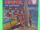 THE SENTINALS SURFER GIRL LP DEL FI SURF SHRINK EX VINYL RECORD