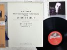 JOHANNA MARTZY BACH UNACCOMPANIED VIOLIN SONATAS 1 ANGEL LEXC-1005 JAPAN OBI LP