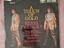 Elvis Presley - A Touch of Gold Vol 2 UK Press Rare Orange Centre 7 inch Vinyl