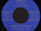 HANK THE COWHAND: popcorn boogie + 3 COZY 7