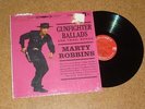LP Marty Robbins Gunfighter Ballads and Trail Songs Columbia CS8158