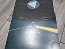 pink floyd dark side of the moon Solid Blue First Pressing With Cards And...