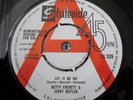 BETTY EVERETT & JERRY BUTLER LET IT BE ME  UK STATESIDE DEMO IN EXCELLENT++ COND