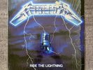 Metallica - Ride The Lightning 1984 Vinyl LP Elektra 9 60396-1 US VG+/VG