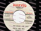 FELIX & IDEALS Doo Wop ACETATE 45rpm Go Ahead and Cry b/w You HEAR