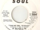 JR WALKER Take Me Girl Im Ready SOUL PROMO MOTOWN NORTHERN SOUL USA 45