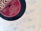 Jazz Autograph Decca 78rpm Louis Armstrong Jimmy Noone Ed Hall  Zutty Singleton 