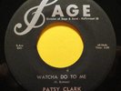 RARE ROCKABILLY 45   PATSY CLARK 
