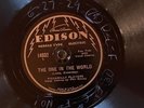 Edison (thin) 14032 Picadilly Players ONE IN THE WORLD  78 rpm 1929 EE+ jazz