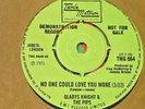 GLADYS KNIGHT & THE PIPS.No one could love you more.B side HitsvilleTMG864.