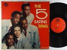Five Satins - The 5 Satins Sing LP - Ember Mono DG