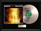 QUEEN KILLERS LIVE WHITE GOLD PLATINUM RECORD LP FRAME RARE NON RIAA AWARD