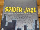 Spider-Jazz KPM Spider-Man cues Trunk Records Blue/Red Splatter SEALED VINYL LP