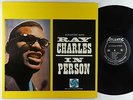 Ray Charles - In Person LP - Atlantic Black Label Mono DG VG++