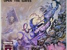 MANILLA ROAD Open The Gates LP 1985 U.S. epic heavy metal reissue colored wax