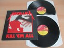 METALLICA, 2 X RARE VINYL LP SET, KILL 'EM ALL, MFN 7 DM, REISSUE, METAL ROCK