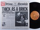 JETHRO TULL Thick As A Brick REPRISE LP VG+ matte gatefold w/ attached paper s