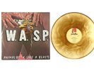 W.A.S.P. Wasp Animal F**k Like A Beast Gold Color Vinyl Record Blackie Lawless