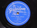 L C Williams with Conneys Combo Blues 78 Shout Baby Shout bw Ethel Mae Freedom